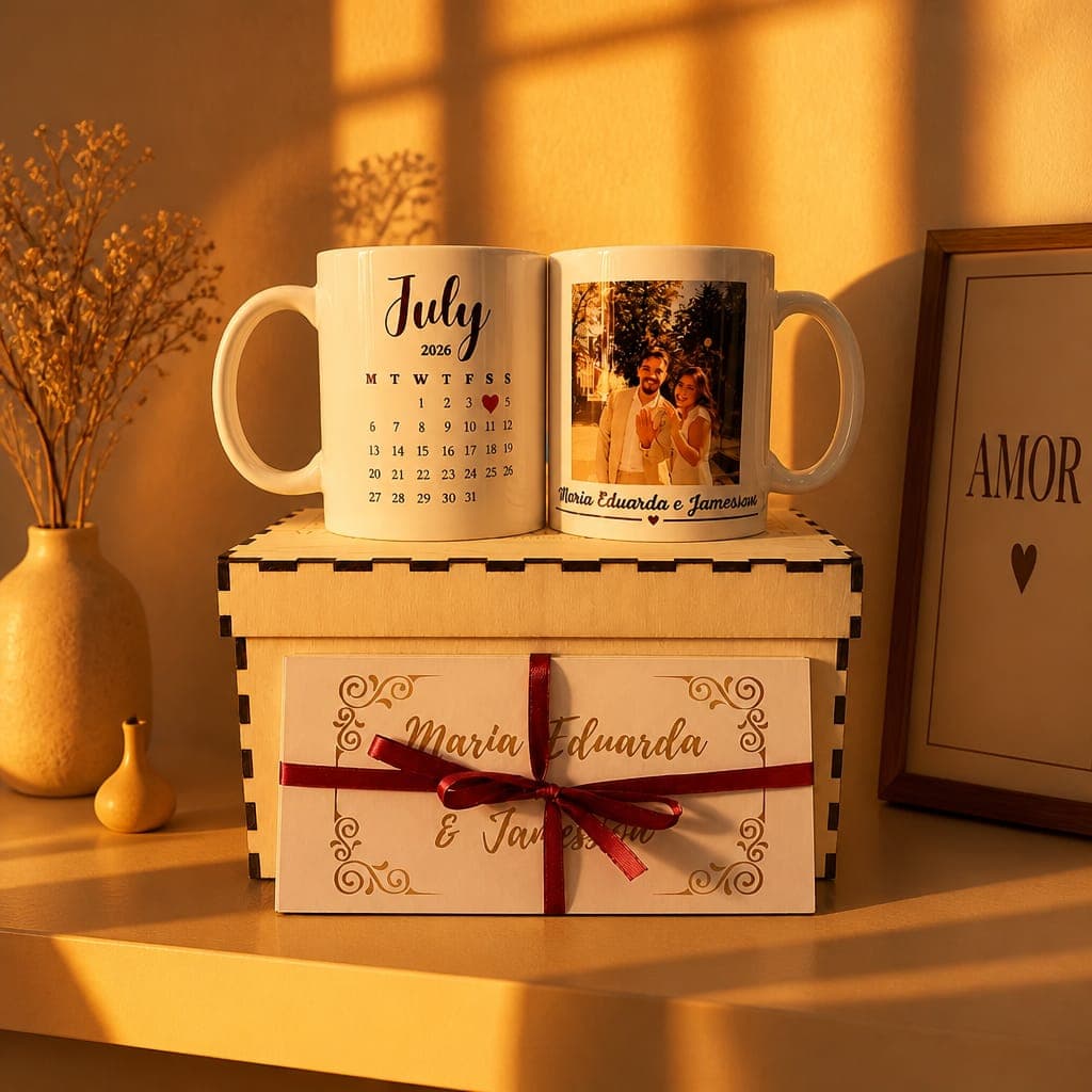 Two mug one box.